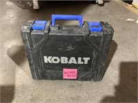 Empty Kobalt Tool Case