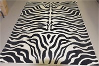 Zebra Pattern Rug