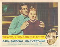 Beyond a Reasonable Doubt 1956 original vintage lo