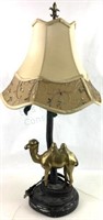 Bombay & Co. Brass Camel Table Lamp