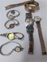 Lot of Vtg. Silvertone Watches and Goldtone W