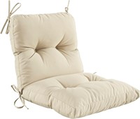 Outdoor Indoor Seat/Back Chair Tufted Cushion