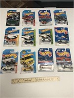 12 NIB Hot Wheels Cars