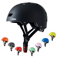 WFF9179  Apusale Youth Skateboard Helmet Black M