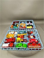 collection of vintage toy cars