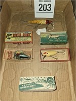 Vintage lures - some w/ original boxes