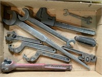 Antique Wrenches, Pipe Wrenches