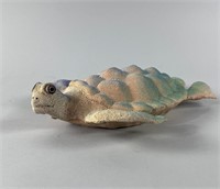 Bennette Ceramic Wall Sculpture of a Turtle