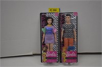 Two Barbie Fashionistas Dolls