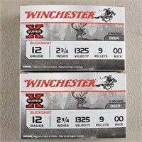 Winchester 12g Buckshot Shells 10 Rounds