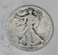 1920 Better Date Walking Liberty Half Dollar