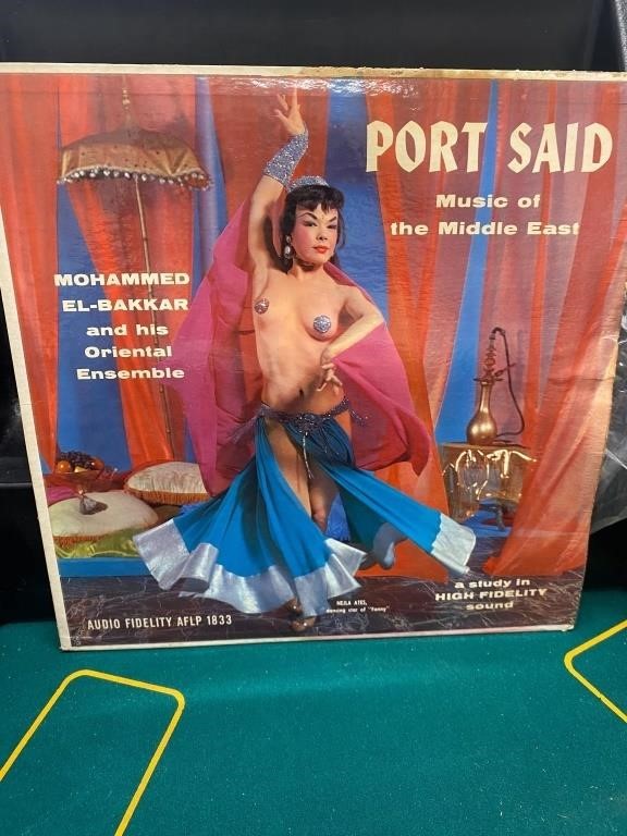 1958 Port Said Music of Middle East Record Album