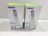 (2) NEW VTECH Cordless Telephone M/N CS6114