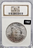 1883 O U.S. Morgan Silver Dollar - NGC