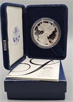 2006 W Silver Proof Eagle - Box & COA