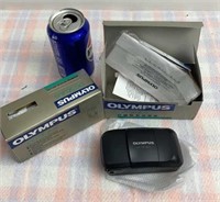 2 Olympus Stylus 35mm Cameras New in box