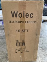 A Wolec Telescopic Ladder 16.5Ft