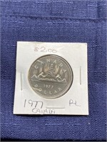 1977 Canada proof like coin