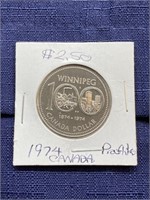 1974 Canada proof like coin