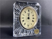 Cristal d'Artiques France Mantle Clock