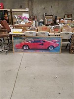 Framed Lamborghini picture