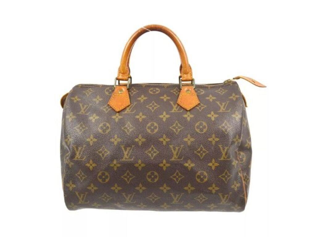 LOUIS VUITTON Monogram Speedy 30 Handbag