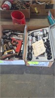 2 Boxes Of Air Tool Accessories & Fittings