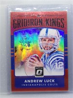 Andrew Luck 2016 Optic Gridiron Kings Red /99