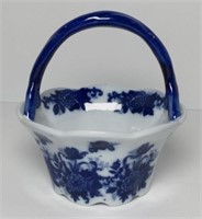 Blue & White Basket