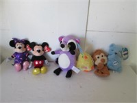 MICKEY, MINNIE TYs AND OTHER NEW STUFFIES, PUPPET,