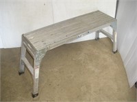 Werner Aluminum Work Platform  12x40x20 inches