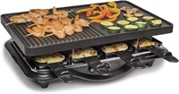 Electric Indoor Raclette Table Grill