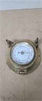 Brass Barometer.  6" Diameter.