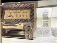 Feather Pen Writing Kit in Original Case