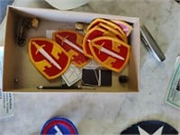 Militry patches.