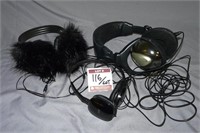 Lot (3) Assorted Headphones