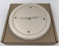 Longaberger NIB Ivory clock