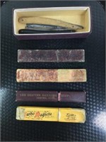 (6) Vintage Straight Razors