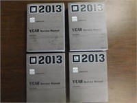 2013 CHEVROLET CORVETTE SERVICE MANUALS 4 VOLUME S