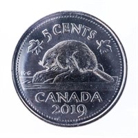 Canada 2019 RCM First Strike Five Cent Coin MS64