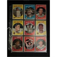 (24) Different High Grade 1959 Topps Cards