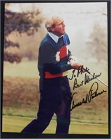 Autographed Publicity Photo Golfer Arnold Palmer A