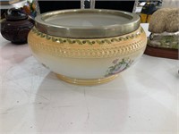 crescent England floral bowl old English
