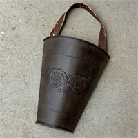 Decorative Tin Hanging Container