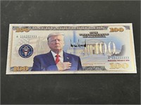 $100 Trump Commemorative Note