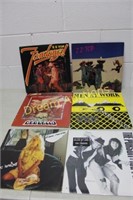 Assorted LP`S incl ZZ TOP & Men at Work & More