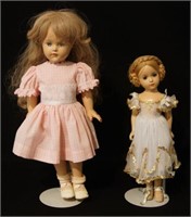 Vintage composition Dolls - Effanbee 14.5" and 18"