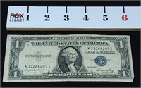 1935E Silver Certificate $1.00 (Normal Size)