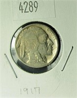 1917 Buffalo Nickel G4 Condition