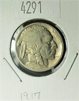 1917 Buffalo Nickel G4 Condition